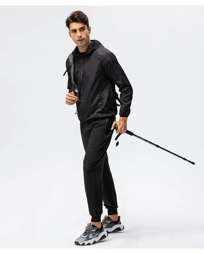 Spring windbreaker jackets for men women coat sun protection quick dry waterproof rain jacket