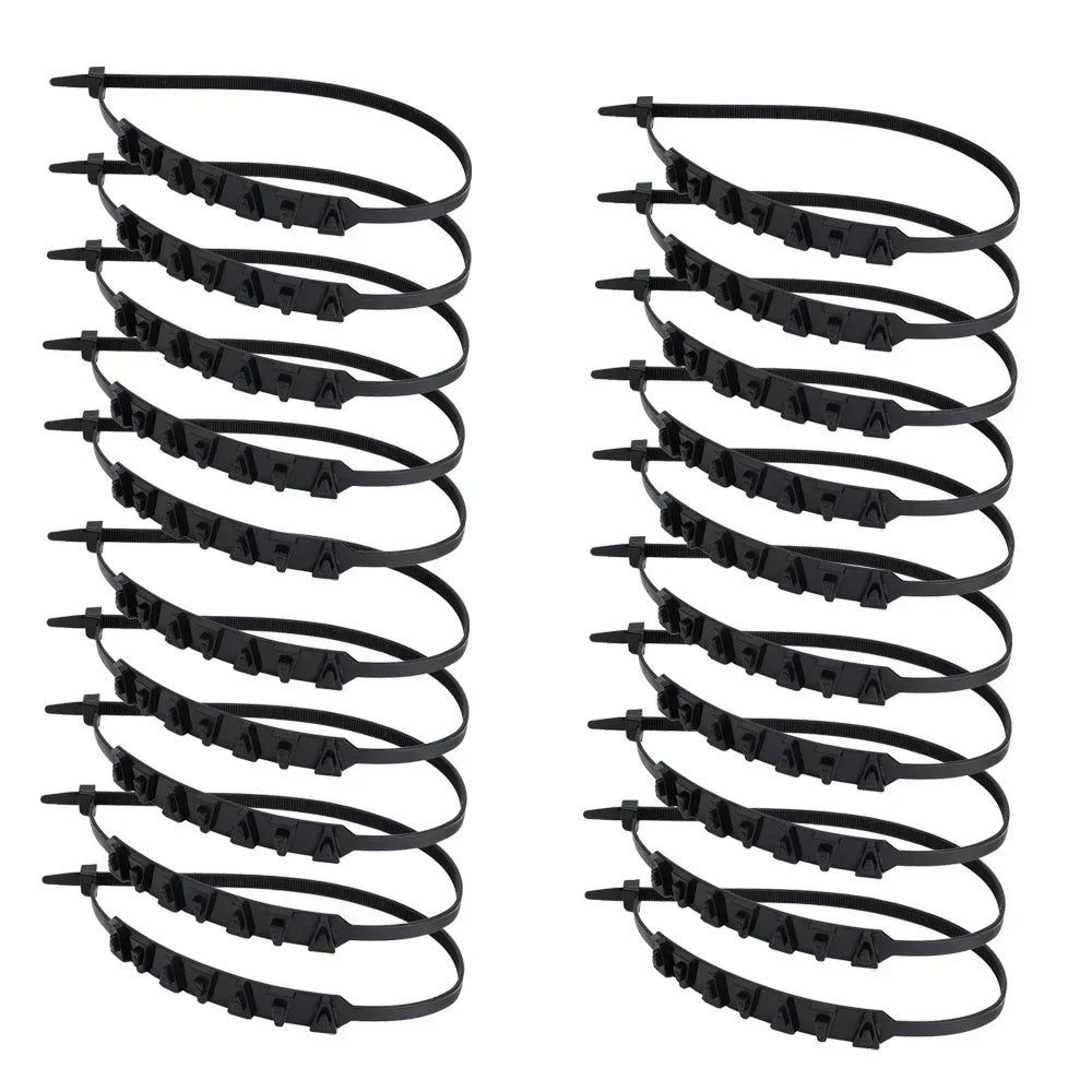 20/1Pcs Motorcycle Snow Chains Reusable Motorbike Tire Anti Slip Tie Winter Emergency Safety Belt Tyre Chain Moto Accessories