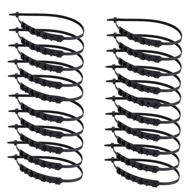 20/1Pcs Motorcycle Snow Chains Reusable Motorbike Tire Anti Slip Tie Winter Emergency Safety Belt Tyre Chain Moto Accessories
