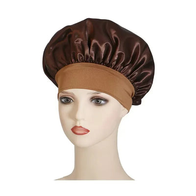 Satin Bonnet Hair Bonnet for Sleeping,Silk Bonnets for Black Women with Elastic Soft Band for Hair Care