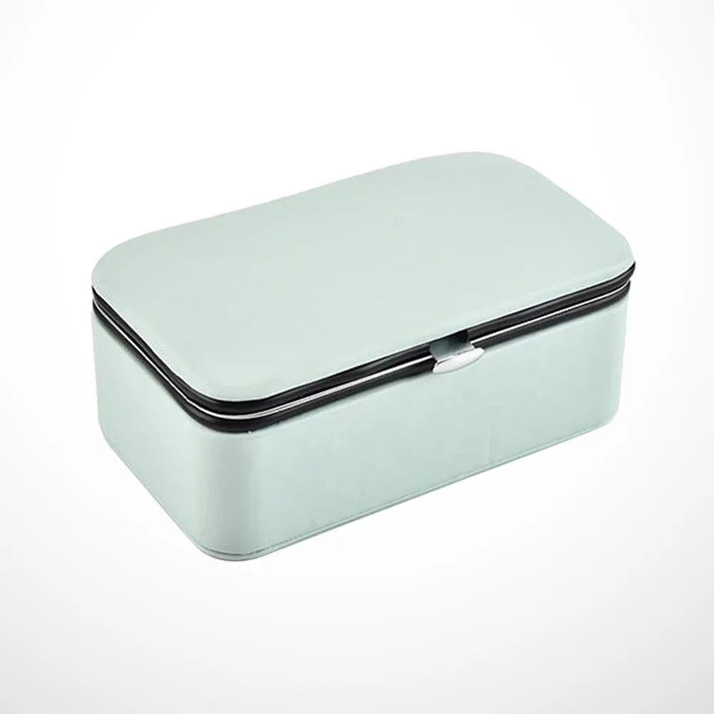 Portable Jewelry Box Travel Cases Organizers for Women Jewlery Necklace Ring Jewlery Organizer Storage Container for Traveling