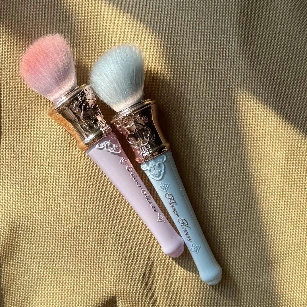 Flower Knows Butterfly Cloud Rouge Box Blush & Highlighting Duo with Glossy Lipstick Long Lasting Oriental Beauty Makeup Set