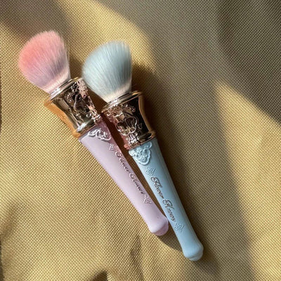 Flower Knows Butterfly Cloud Rouge Box Blush & Highlighting Duo with Glossy Lipstick Long Lasting Oriental Beauty Makeup Set