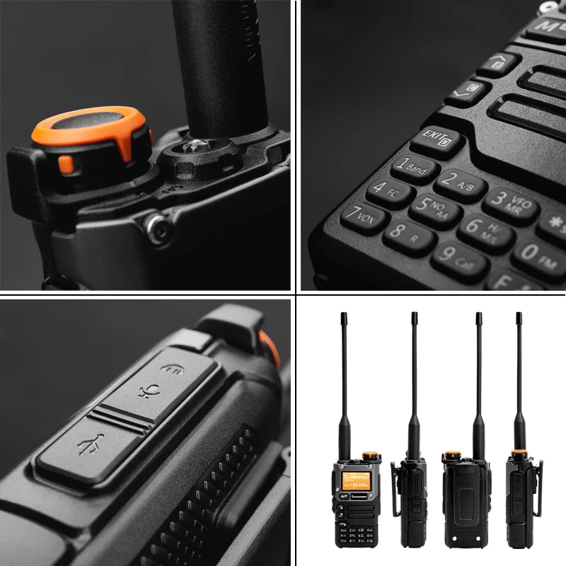 Quansheng UV K5 (8) Walkie Talkie Portable Am Fm Two Way Radio Commutator Station Amateur Ham Wireless Set Long Range Receiver