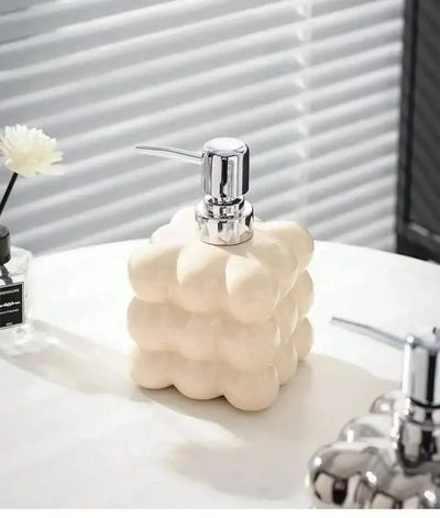 Liquid Soap Household 280ml Body Wash Shampoo  Dispenser Bottle Bathroom Accessories Dispenser Press Separated Bottle Ceramic