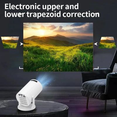 Projector  270° Adjustable LED 1080P Portable Movie Projector for Android Phone USB TV Stick Laptop