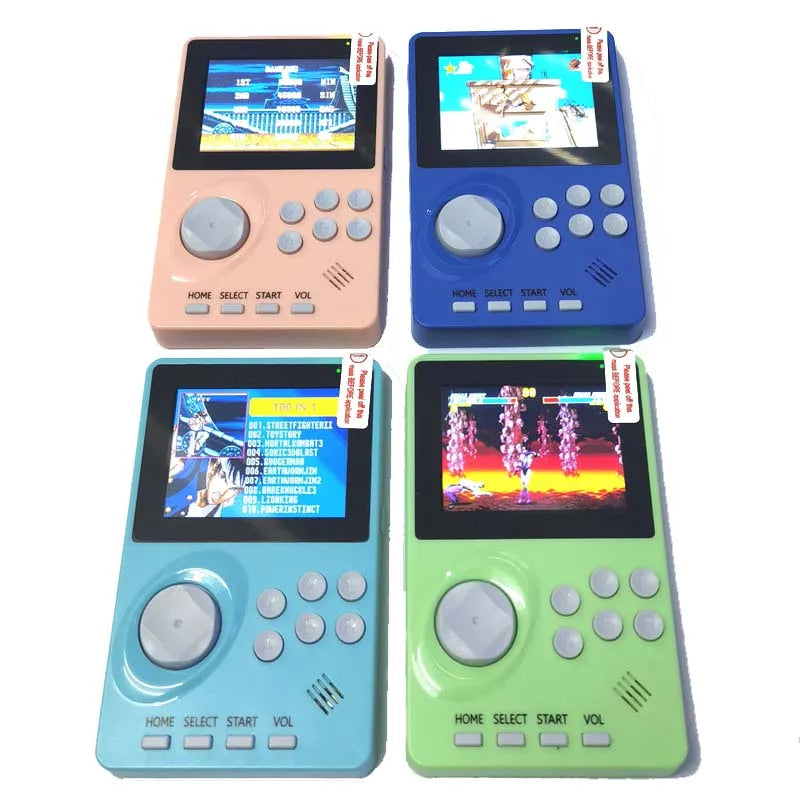 For SE-GA Mini Retro Handheld Console  Built-in 100 Games MD Emulator Portable Gaming Device portable game console console