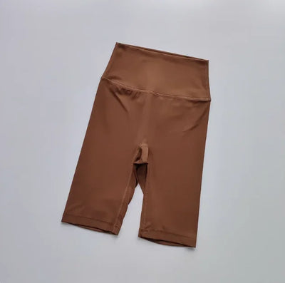 Women's Biker Shorts, High Waist Workout Shorts with Cooling Technology, Seamless Yoga Shorts for Gym & Cycling