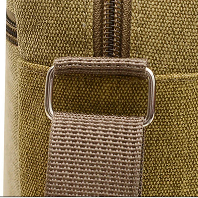 Men's Fashion Canvas Small Bag Casual Men Mini Handbags Male Crossbody Shoulder Messenger Bags For Men Business Sidebag