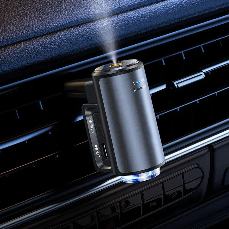 Electric Car Air Diffuser Essential Oil Aroma Car Air Vent Humidifier Aromatherapy Auto Air Freshener Perfume Fragrance