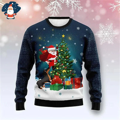 Happy Christmas Sweatshirts Mens Ugly Christmas Sweater Funny Fashion New In Sweaters Women Ugly Sweaters Christmas Jumpers Men