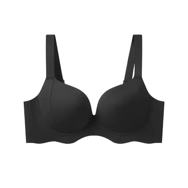 Wireless and Traceless Large Size Women's Anti-sagging Thin Mold Cup Bra