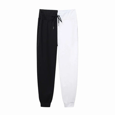 Men's Athletic Trainning Joggers Casual Loose Fit Sweatpants Spring Fall Fleece Lined Pants Elastic Waist Drawstring Trousers