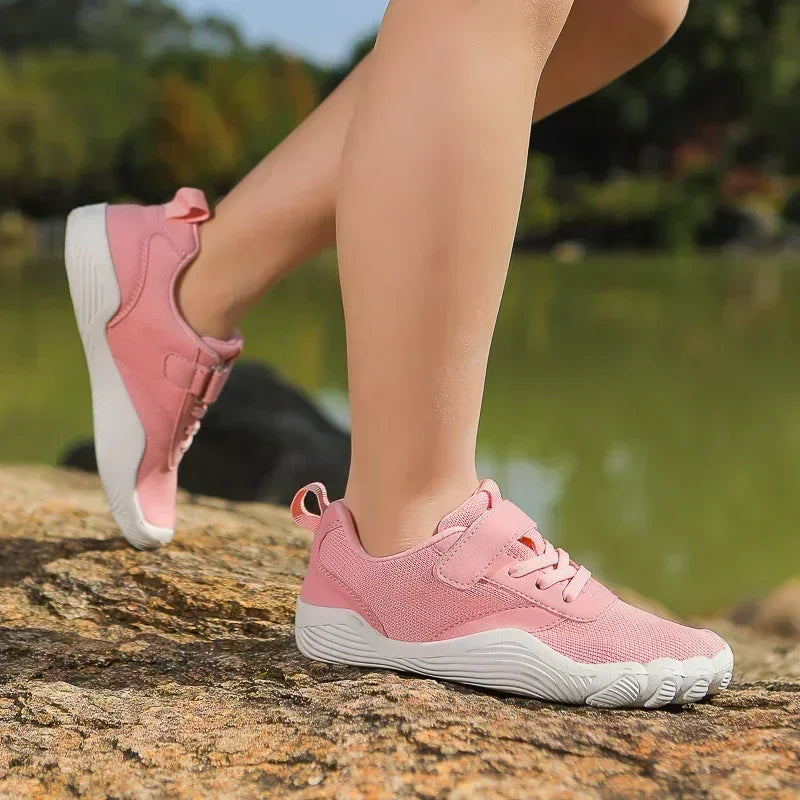 Kids barefoot shoes wide toe minimalist zero drop slipstop toddler children beach aqua water walking sneakers babies