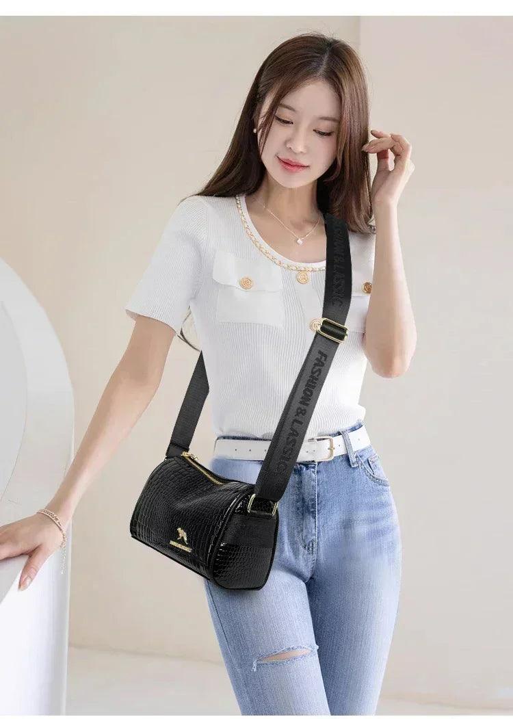 2024 luxury designer large capacity handbag women bags high quality messenger bag leather casual shoulder crossbody