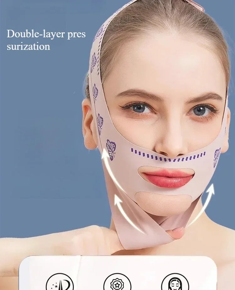 Face Slimming Bandage Women Face Lifting V Line Shaper Chin Cheek Lift Up Belt Anti Wrinkle Strap Facial Beauty Skin Care Tools