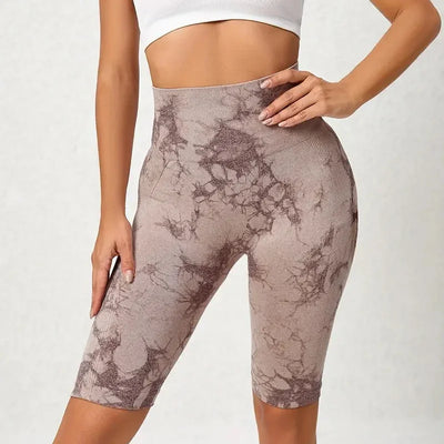 Women Sports Pilates tie-dye Leggings