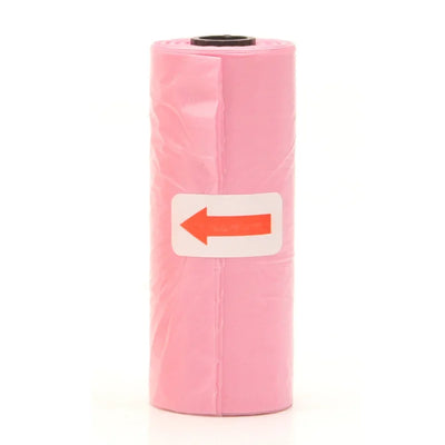 1200pcs Random Color Cartoon Paw Graphic Dog Poop Bags Pet Poop Bags Leak-Proof Dog Waste Bags For Pet Supplies