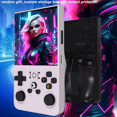 Video Gaming Console R36MAX Retro Handheld 18000+ HD Games offers IPS Screen Game Console Portable Consoles Emulators Devices