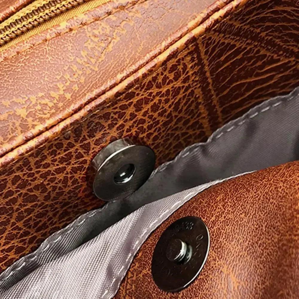 Women’s handbags vintage luxury leather shoulder bag designers large modern fashion brand female
