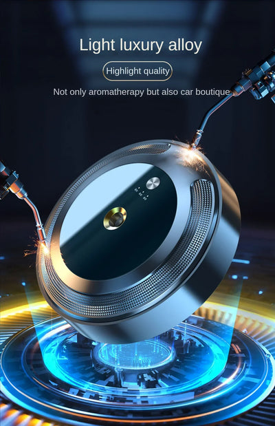 Car Fragrance Diffuser For Home Office Essential Oil Diffuser Car Air Freshener Battery Operated Scent Air Machine Accessories