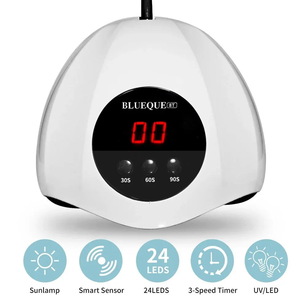 Professional Nail UV LED Lamp for Nails Dryer Machine Nail Home Use Light Uv Gel Varnish Manicure Drying Equipment Tools