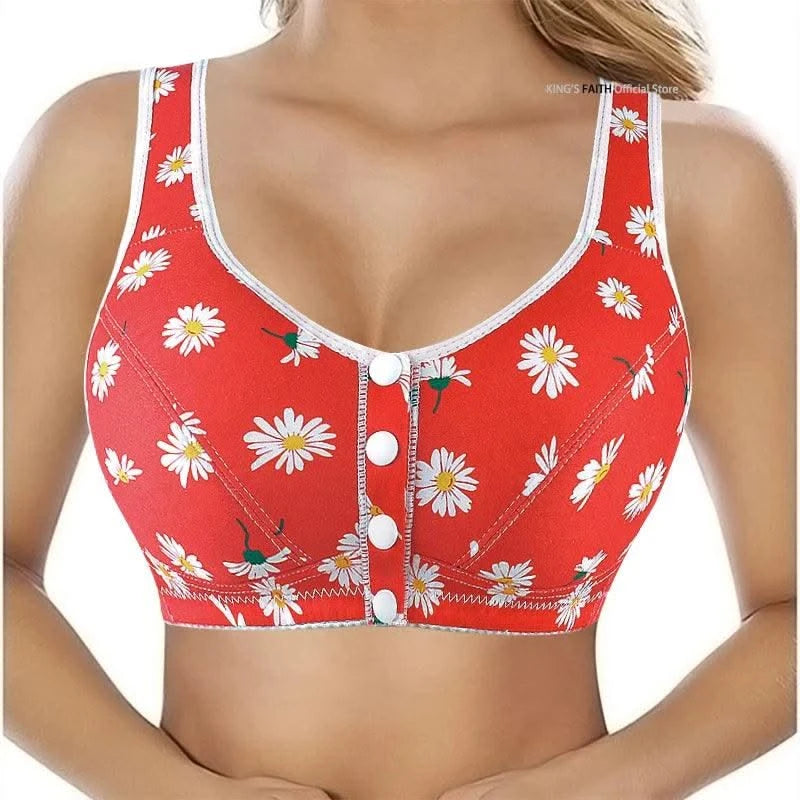 Bra For Women Cotton Large Bust 50 52 BCD Cup