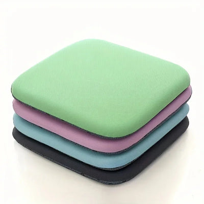 [Ergonomic Seat Cushion] Ergonomic Extra Large Seat Cushion | Supportive High-Density PU Foam, Non-Slip Bottom, Soft Knit Cover