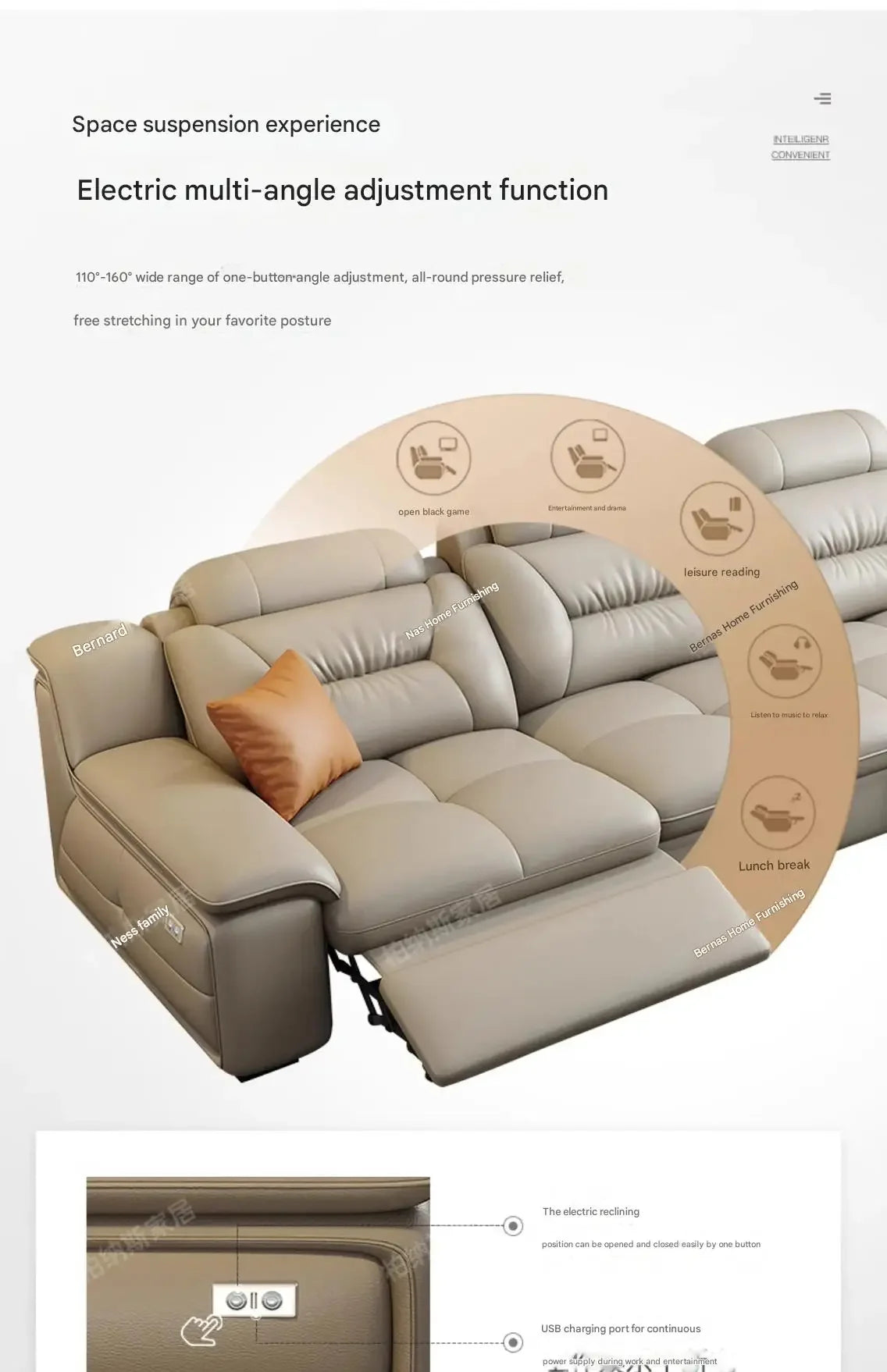 Multifunctional Comfortable Sofa Bed
