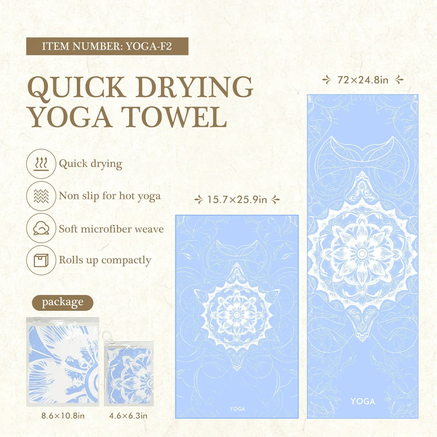 Eco-Friendly Yoga Mat Cover - Anti-Slip, Odor-Resistant, Lightweight, for Travel & Home Workouts - 필라테스 (Pilates)