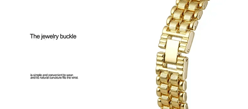 Luxury ladies’ watch retro elegant gold silver small square high quality watchchain gift watches for women