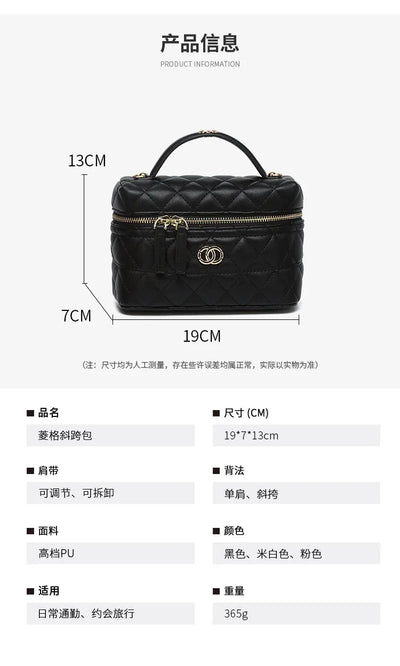 Fashion-Forward Women's Leather Handbag Crossbody Shoulder Bag Designer Inspired Tote Purse for Work and Social Events