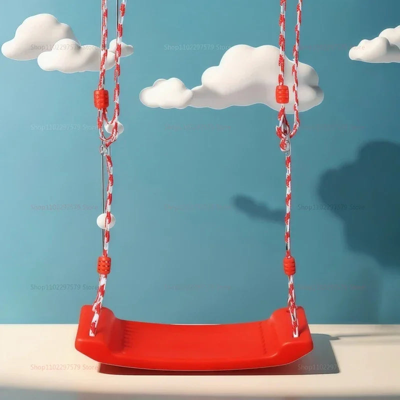 Children's swing, swing toy garden outdoor game, adjustable height indoor outdoor toys suitable for babies, swing for kids