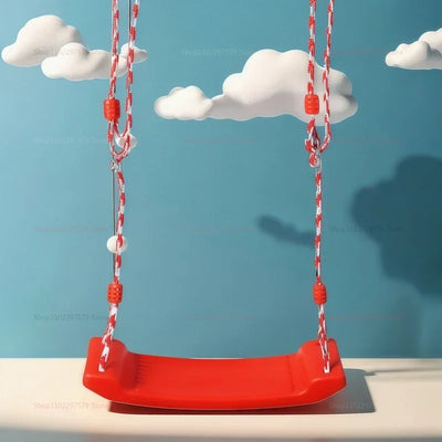 Children's swing, swing toy garden outdoor game, adjustable height indoor outdoor toys suitable for babies, swing for kids