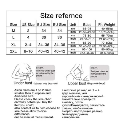 Women Top Wireless Bralette Push Up Seamless Cross Bra