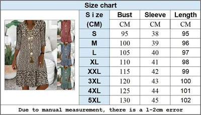 Summer Women Dress Print V-neck Loose Midi Casual Oversize Dresses Female Summer New Elegant Fashion Beach Ladies Clothes