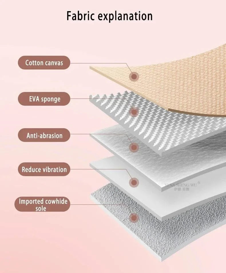 Ballet Dance Shoes for Children's Ballet Latin Dance Soft Sole Slippers Children Dance Practise Ballerina Crown Training Shoes