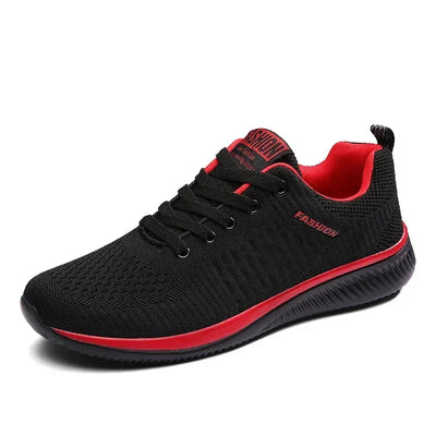 Athletic Shoes for Men Shoes Sneakers Black Casual Comfortable Knit Sneakers Breathable Athletic Running Walking Gym Shoes Men
