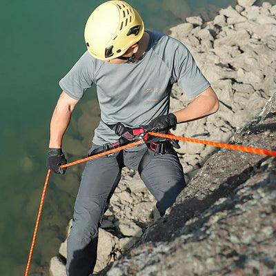 Outdoor Rock Climbing Harness Professional Sports Harnesses Waist Support Half Body Safety Belt Aerial Survival Mountain Tools