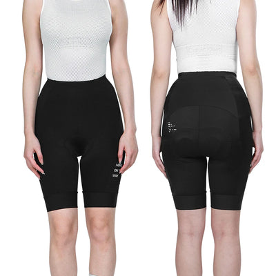 INBIKE Cycling Shorts Women's Summer New High-waist Pocket Bicycle Road MTB Outdoor Cycling Breathable Shock-absorbing Bib Short
