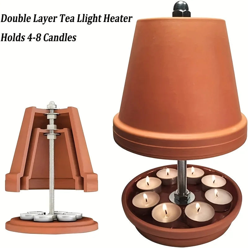 Light Oven Radiator Candle Heating Kit - Warmth and Ambiance - Perfect for Home, Dining Room, Living Room, and More
