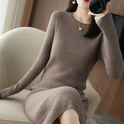 Cover Up Dresses for Women Midi Clothes Bodycon Crochet Sexy Daring Solid Knee Length Woman Dress Designer Aesthetic Hot Knitted