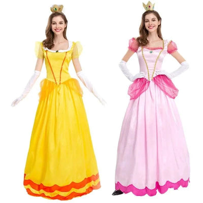 Princess Pink Peach Costume For Women