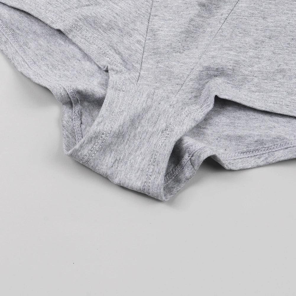 Ladies Solid color boxers Briefs Comfortable Female Underwear Sporty Style Casual Sexy Panties for Women S-XL