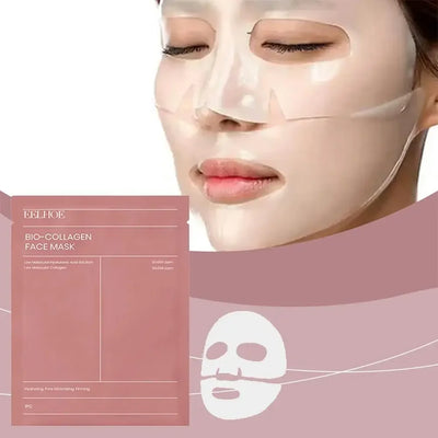 Bio Collagen Face Mask Shrink Pores Deep Hydrating Overnight Mask Moisturizing Refreshing Brightening Firming Lift Face Skincare