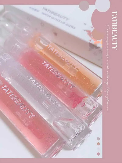Lip Oil Uuny Transparent Water Gloss Lip Honey Female Moisturizing Lip Glaze Mirror Toot Glass Lip Gloss Student