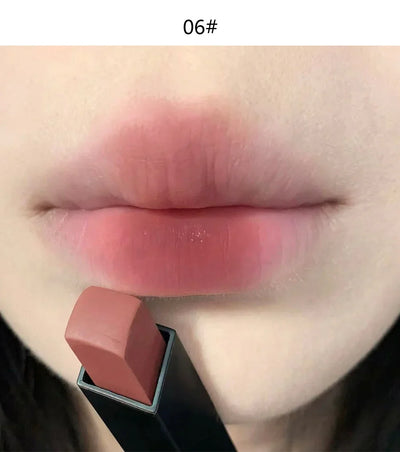 Matte Lipstick Nude Smoked Rose Lip Colour Velvety Lip Tint Solid LipGloss Waterproof Makeup Long Lasting Cosmetic