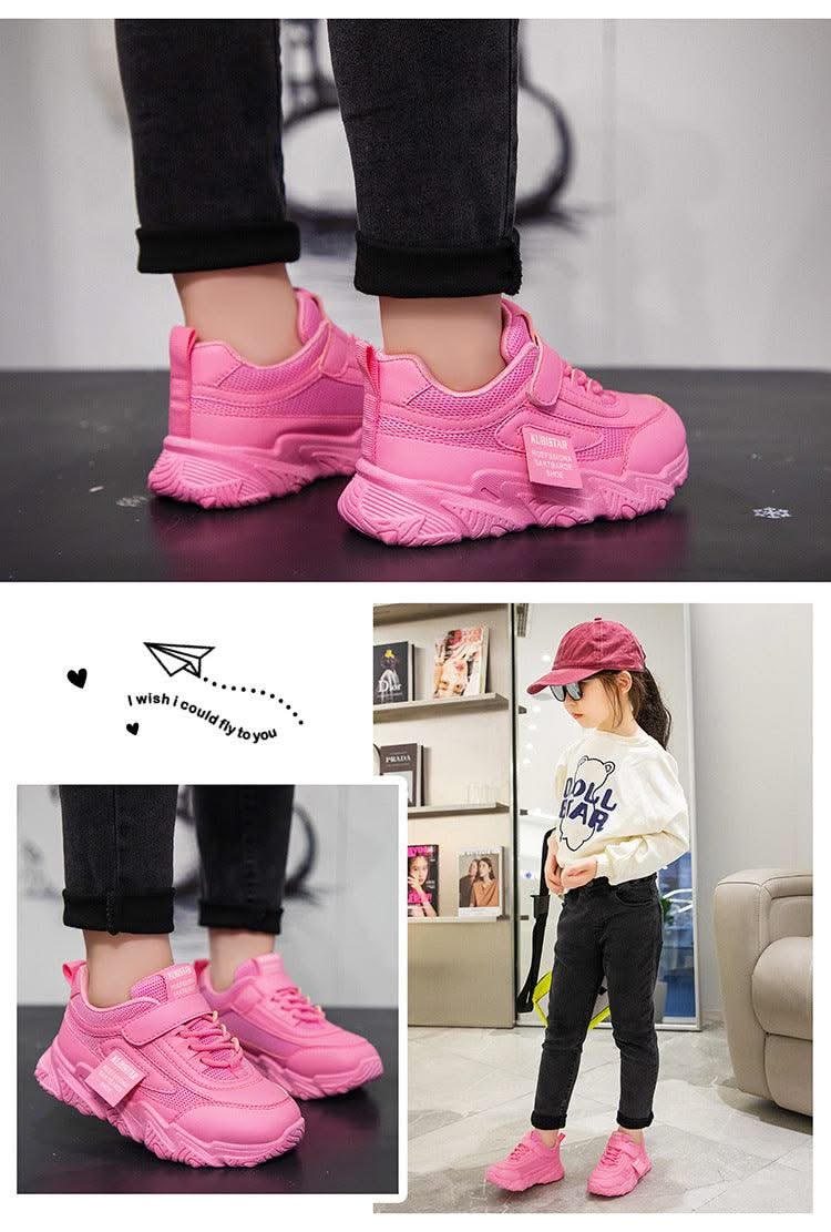 Kids Sports Shoes Children Casual Running Shoes for Boys Girls Air Mesh Breathable Fashion Sneakers Spring Summer Anti-skid Soft