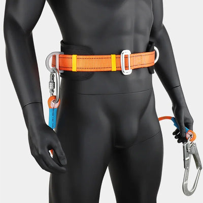 2.1mProfessional Safety Climbing Belt Downhill Harness  Rescue Belay Device Equipment Suitable For Rock Climbing Mountaineering
