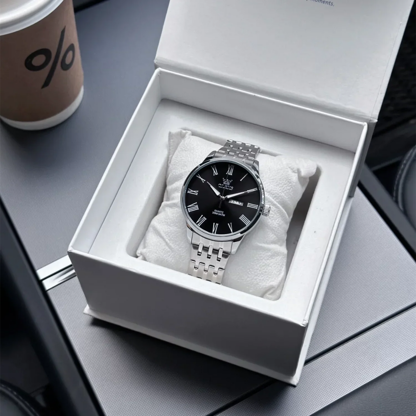 Simple high-end watch for men, high-end luxury men's sports men's brand authentic 2025 new quartz watch